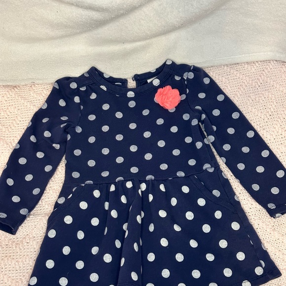 Toddler Polka Dot Dress - Picture 3 of 5